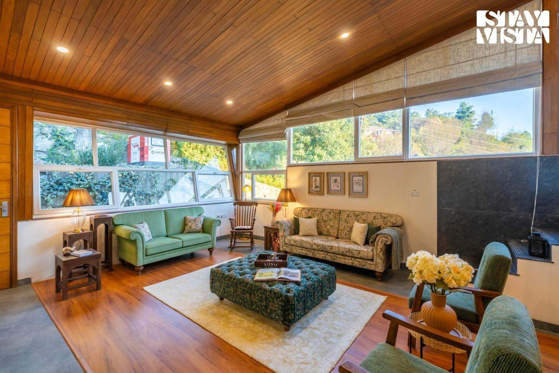 Stayvista At Nook - Elysium Estate 2 Bedroom Cottage With Hill View, Lawn Shimla Extérieur photo